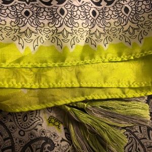 Johnny Was Silk Paisley Scarf